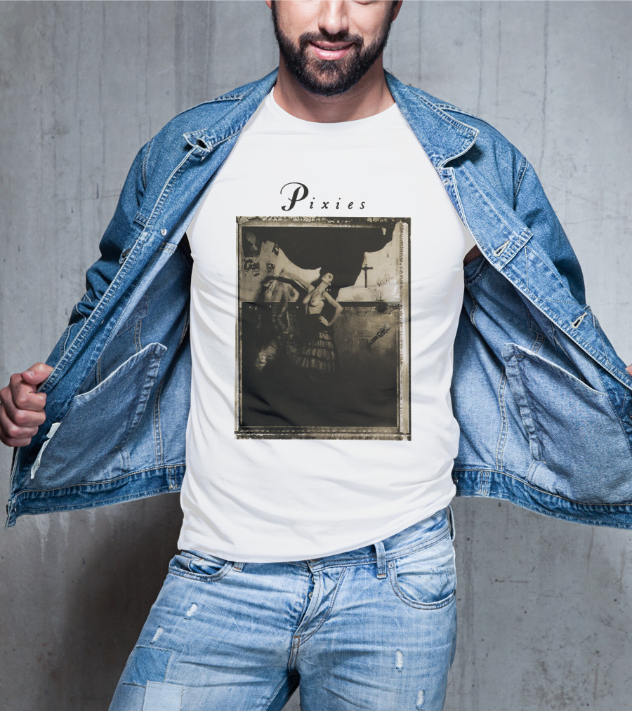 Pixies Surfer Rosa Album Cover Vintage Aesthetic T-Shirt