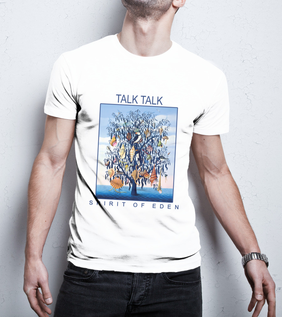 Talk Talk Spirit Of Eden Tree With Shells And Leaves T-Shirt