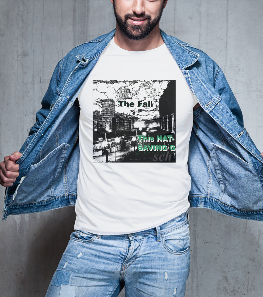 The Fall This Nation's Saving Grace Cityscape And Clouds T-Shirt