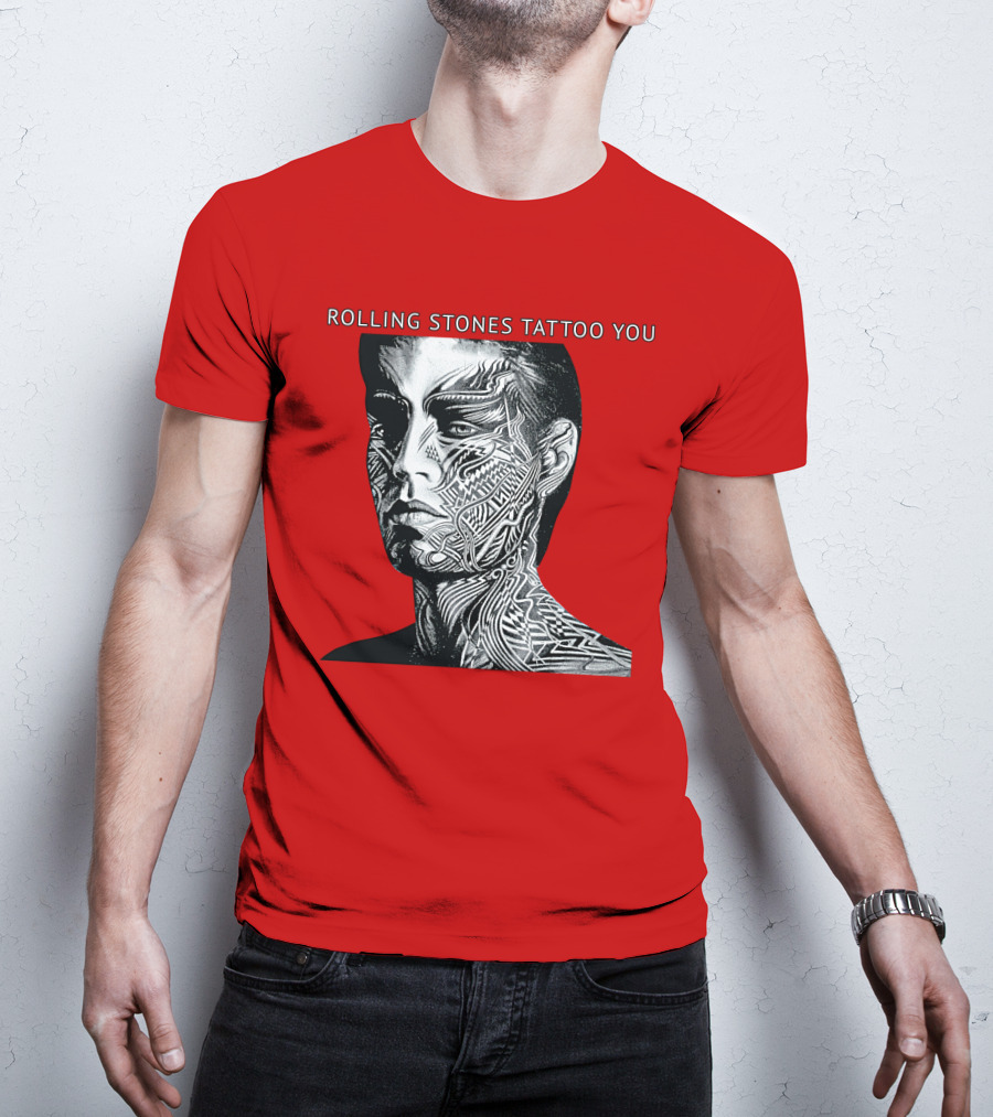Rolling Stones Tattoo You Face Art T-Shirt