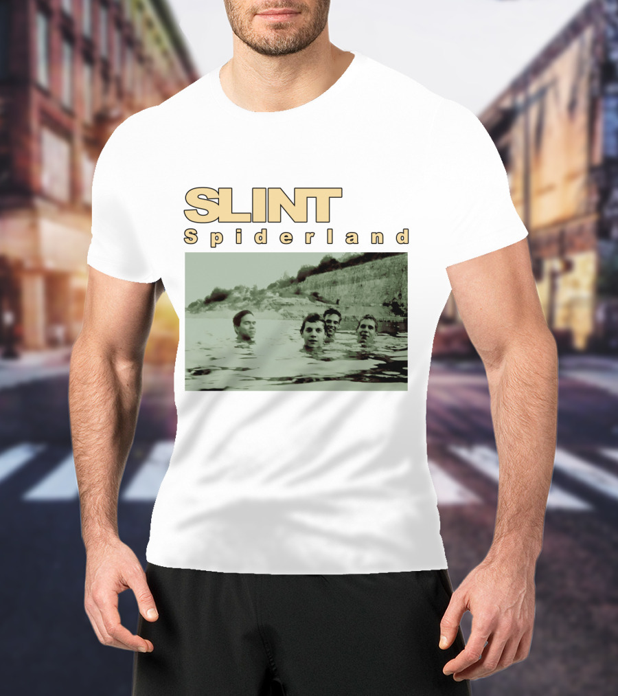 SLINT Spiderland Band Album Cover Swimming Image T-Shirt