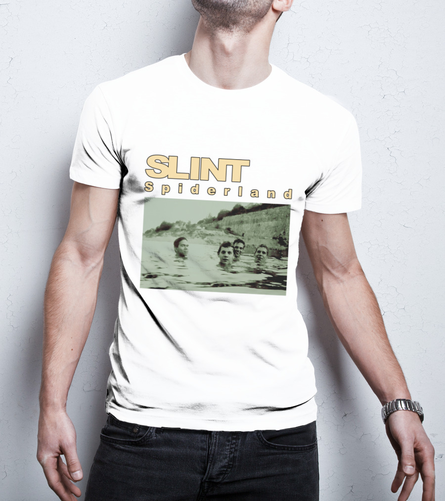 SLINT Spiderland Band Album Cover Swimming Image T-Shirt