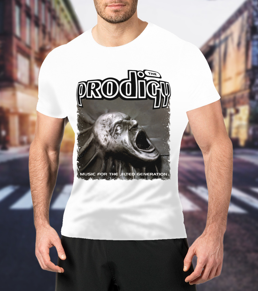 The Prodigy Music For The Jilted Generation Statue Image T-Shirt