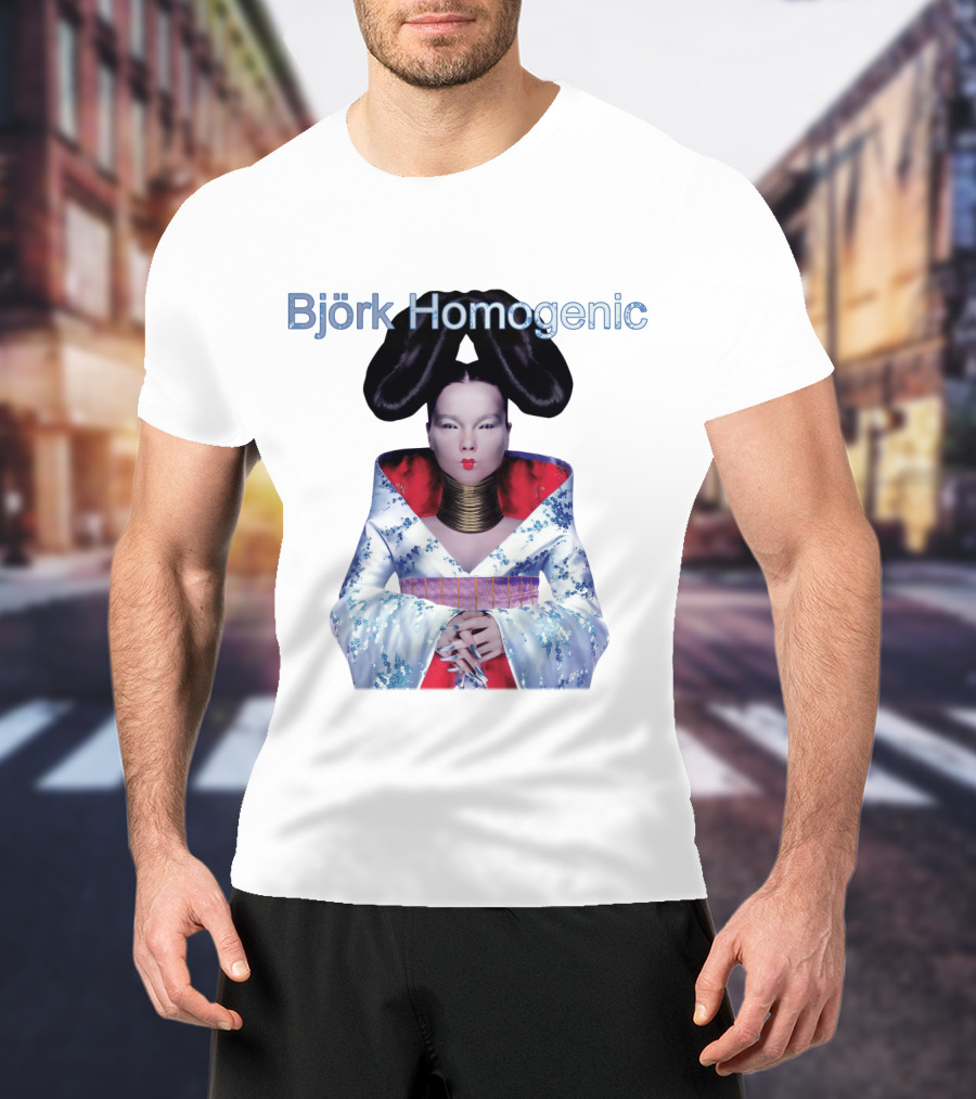 Björk Homogenic Album Cover T-Shirt