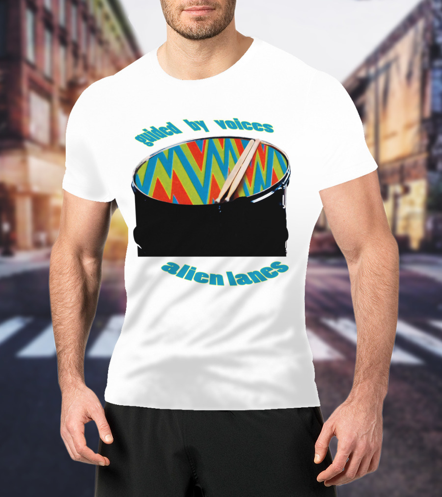 Guided By Voices Alien Lanes Drum T-Shirt