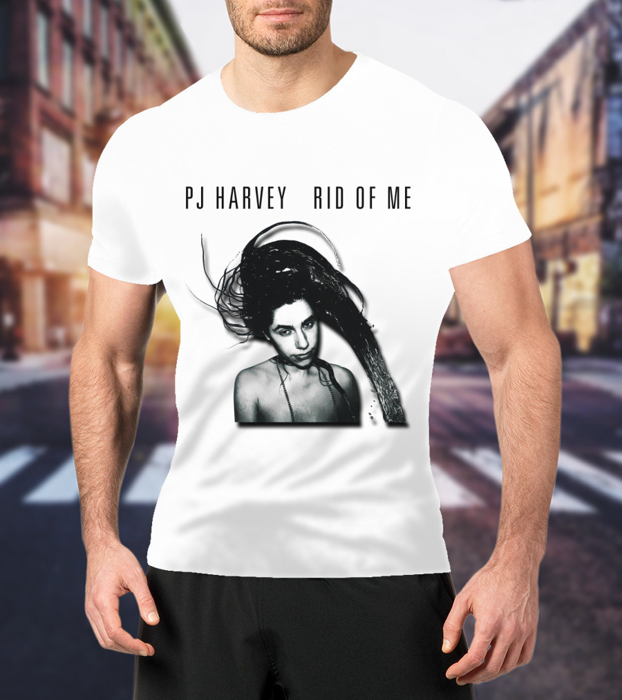 PJ Harvey Rid Of ME Album Cover T-Shirt