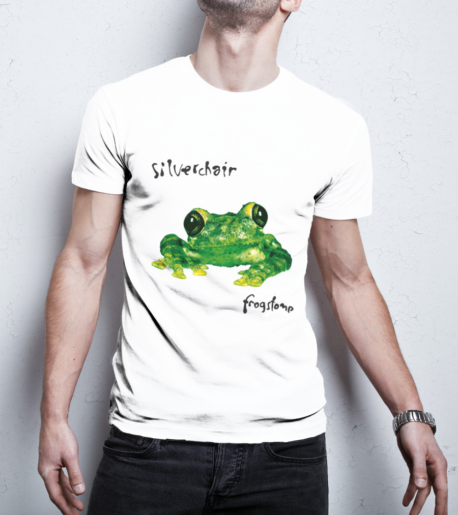 Silverchair Frogstomp Frog Green Eyes T-Shirt
