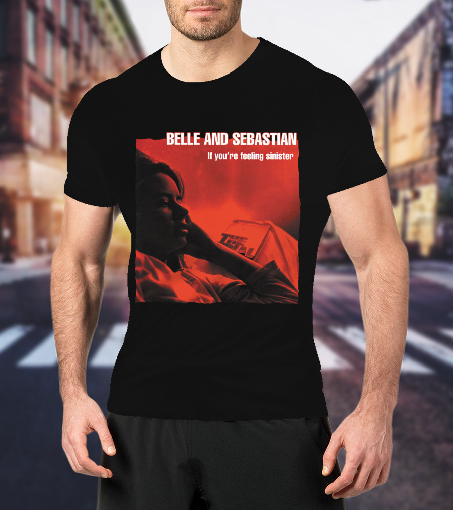 Belle And Sebastian If You're Feeling Sinister Album Cover Red Tone T-Shirt