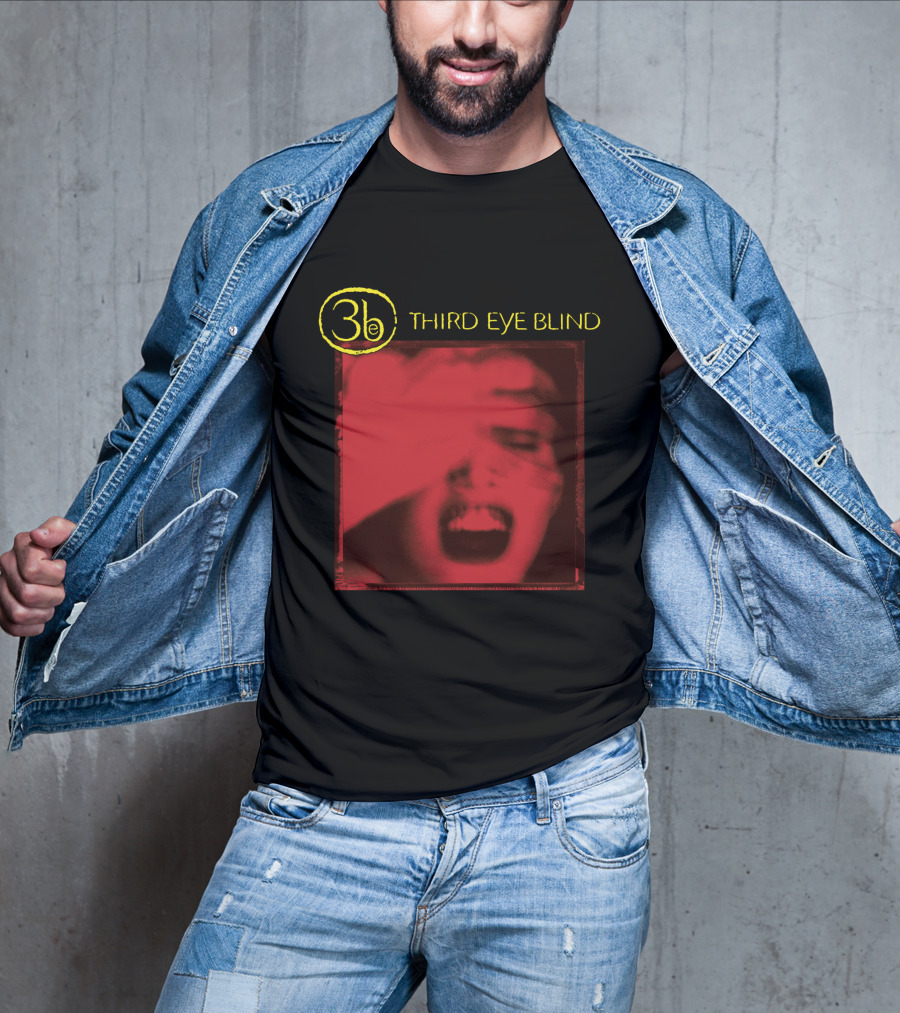 3eb Third Eye Blind Red Portrait Iconic Album Cover T-Shirt
