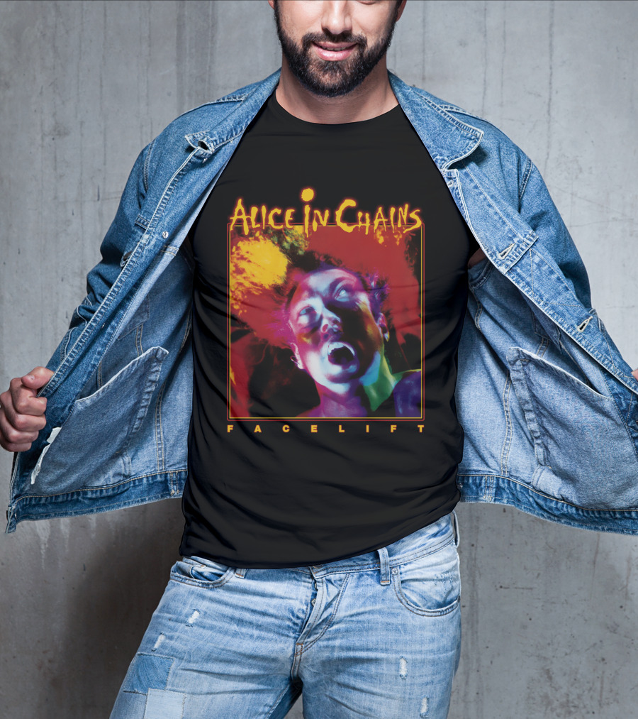 Alice In Chains Facelift Album Cover T-Shirt