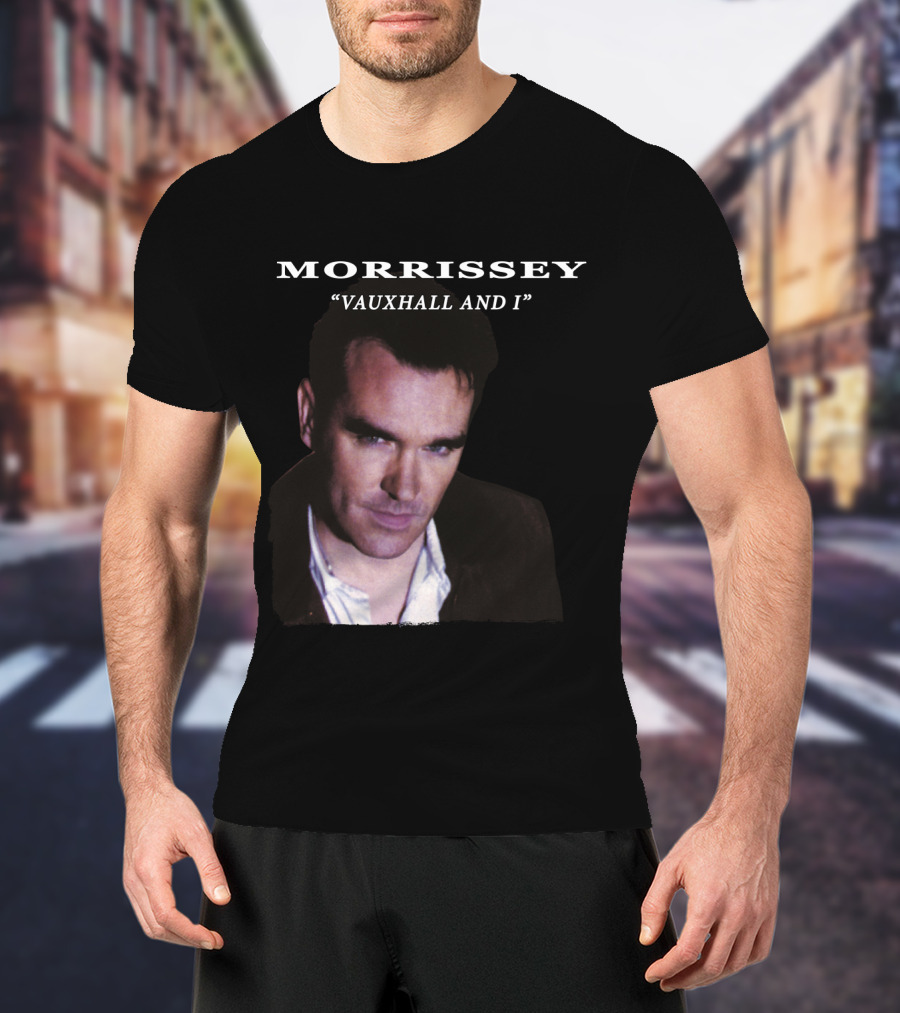 Morrissey Vauxhall And I Album Cover T-Shirt