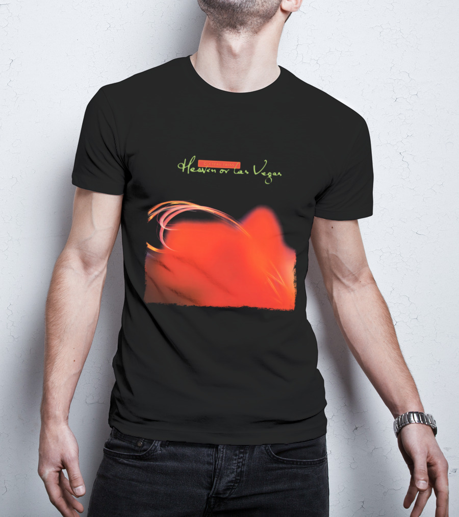 Cocteau Twins Heaven Or Las Vegas Red Abstract Swirl T-Shirt