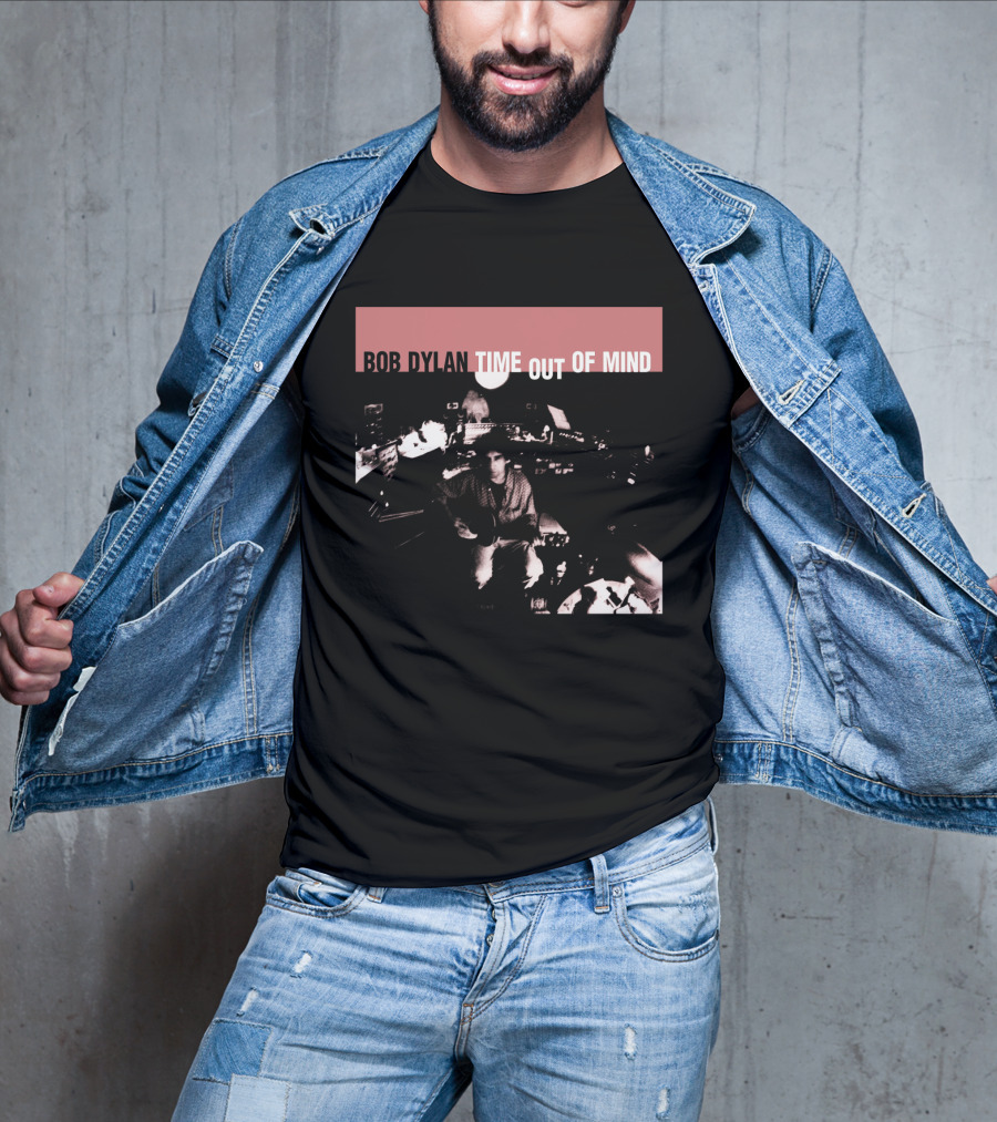 Bob Dylan Time Out Of Mind Album Cover Studio Session T-Shirt