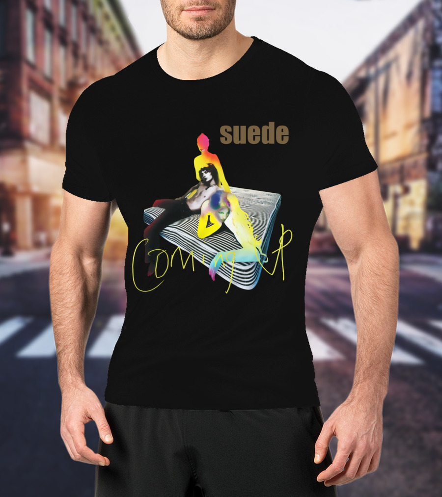 SUEDE Coming Up Album Cover T-Shirt