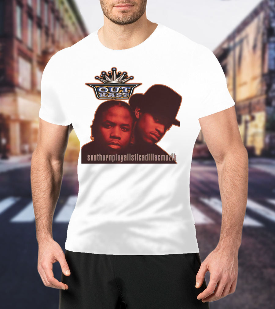 OutKast Southernplayalisticadillacmuzik Classic Album Cover T-Shirt