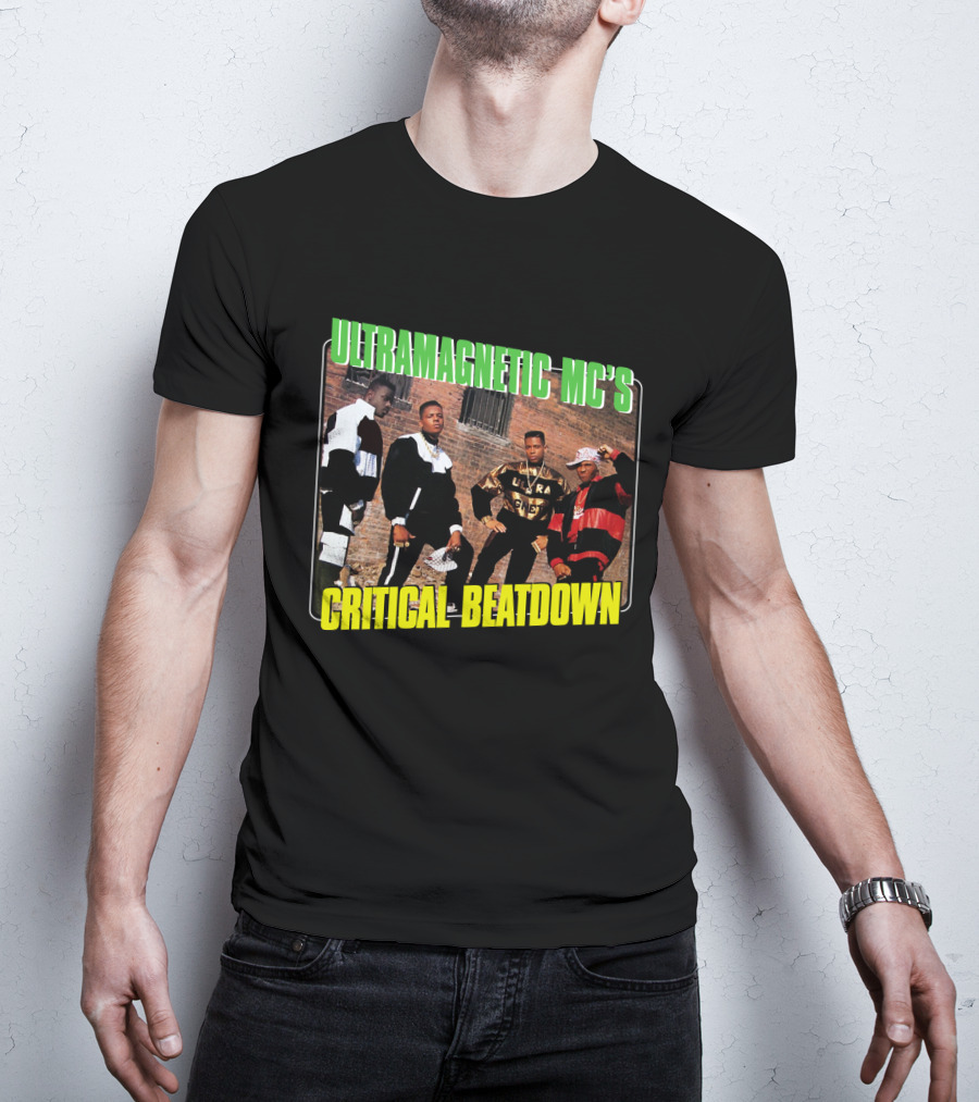 Ultramagnetic MC's Critical Beatdown 1988 Hip Hop Album Cover T-Shirt