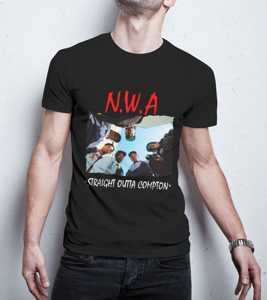 N.W.A Straight Outta Compton Iconic Group Photo T-Shirt