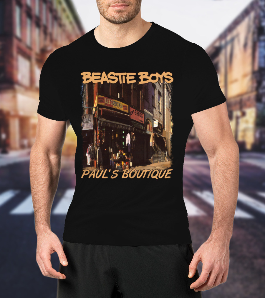 Beastie Boys Paul's Boutique Album Cover Urban Street Scene T-Shirt