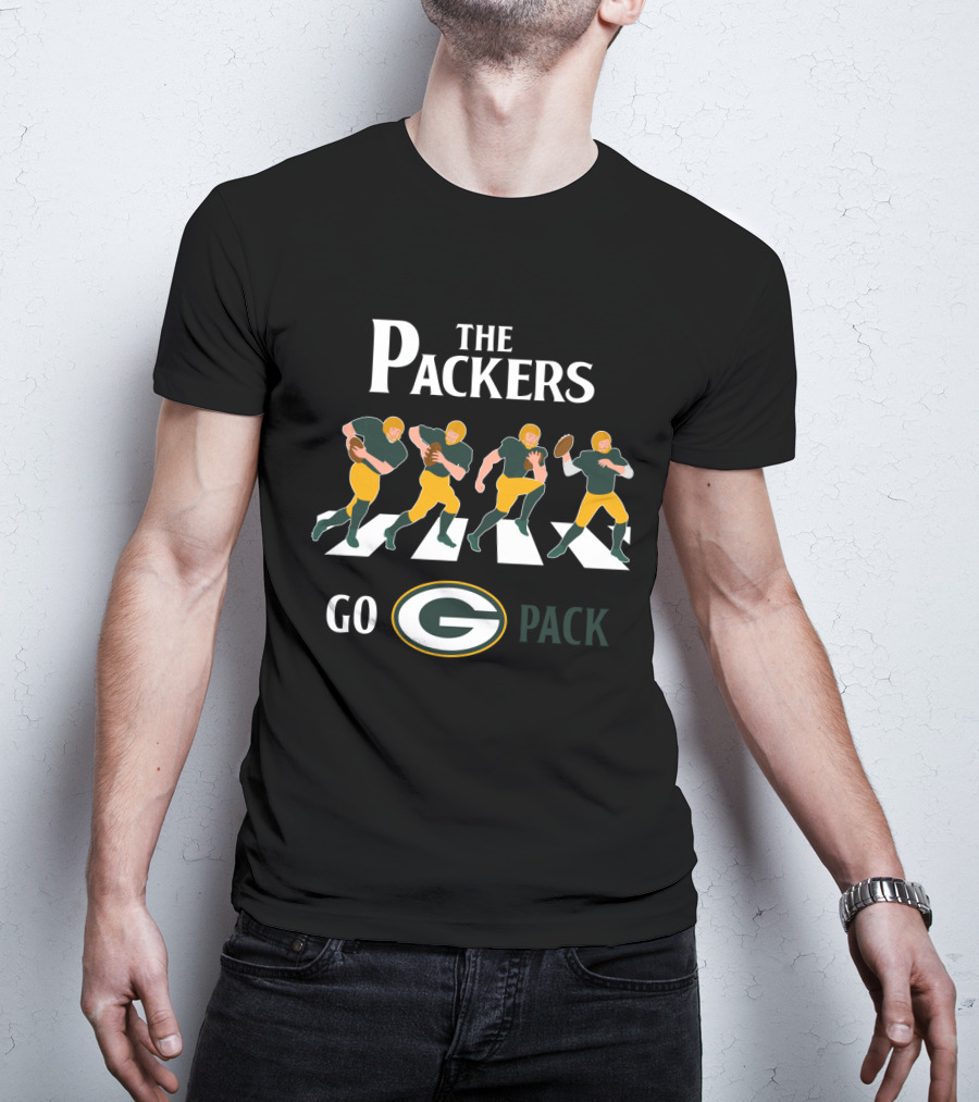 The Packers Go Pack Abbey Road T-Shirt