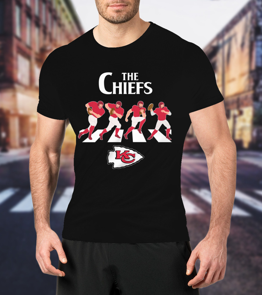Kansas City Chiefs Abbey Road Football Players Kc T-Shirt