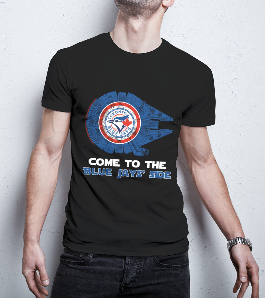 Toronto Blue Jays Come To The Blue Jays' Side Millennium Falcon MLB T-Shirt