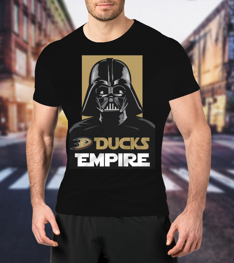 Anaheim Ducks Empire Darth Vader NHL T-Shirt