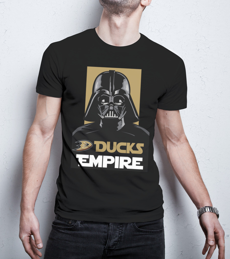 Anaheim Ducks Empire Darth Vader NHL T-Shirt