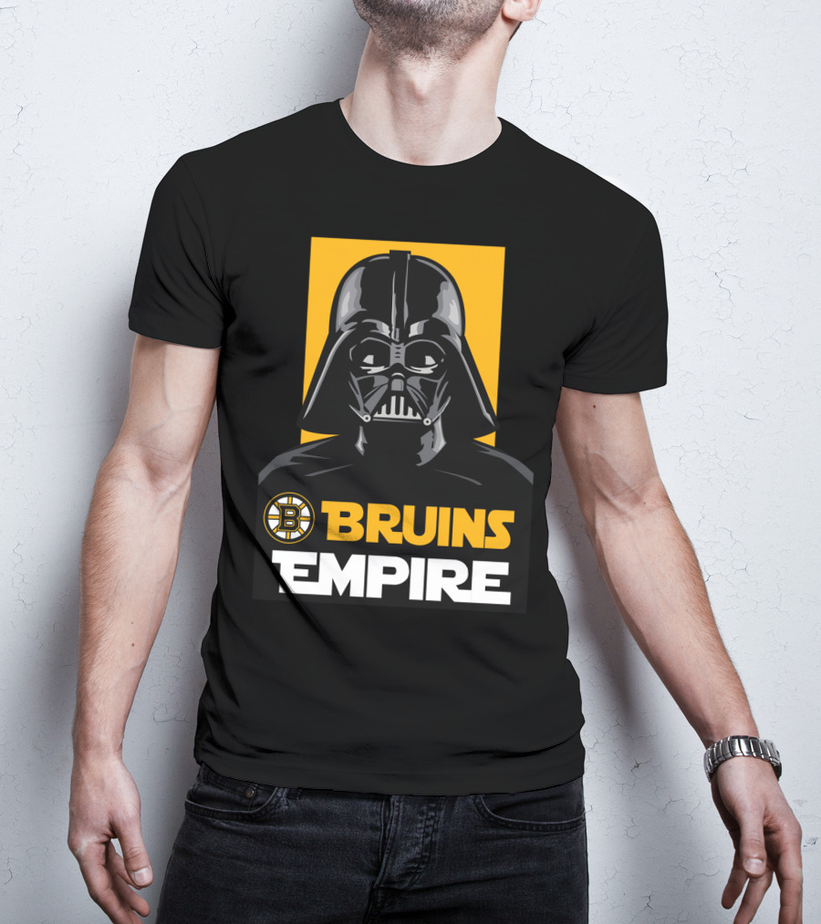 Bruins Empire Boston Bruins Darth Vader NHL T-Shirt