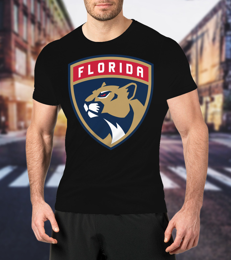 Florida Panthers Logo Bold Head T-Shirt