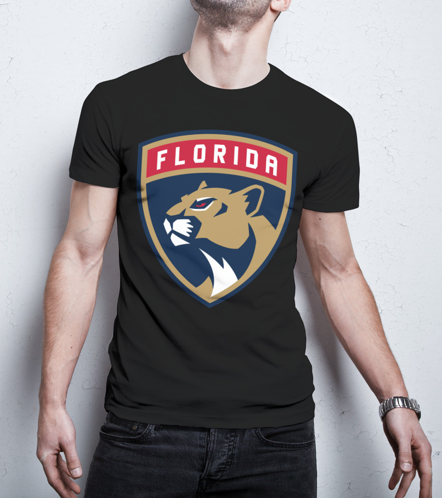 Florida Panthers Logo Bold Head T-Shirt