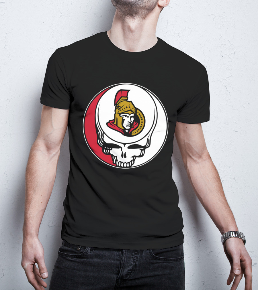 Ottawa Senators Skull T-Shirt