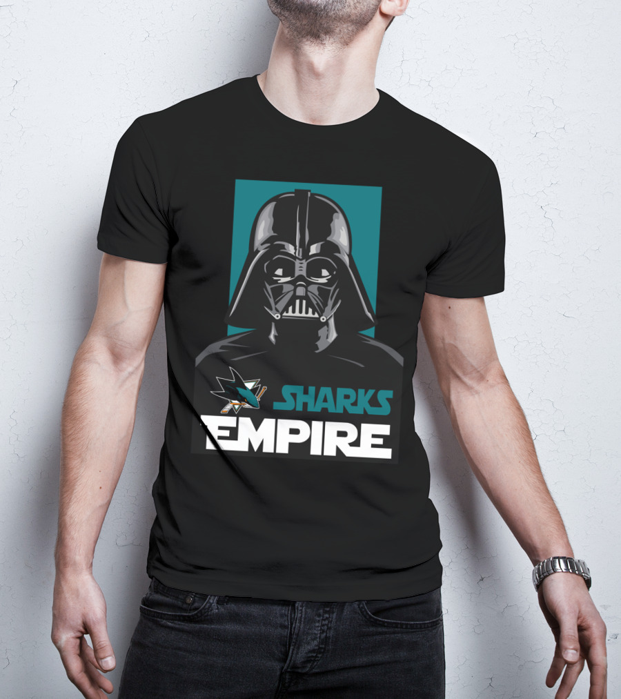 San Jose Sharks Empire Darth Vader NHL T-Shirt