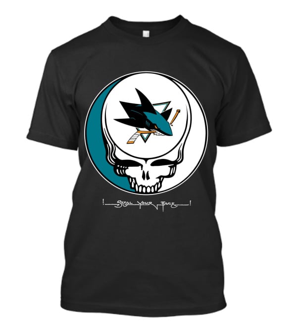 Grateful Dead Steal Your Face San Jose Sharks T-Shirt