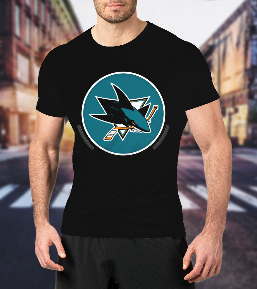 San Jose Sharks Power Decal T-Shirt