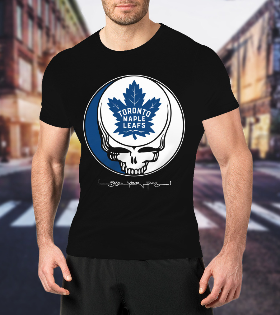 Grateful Dead Steal Your Face Toronto Maple Leafs T-Shirt