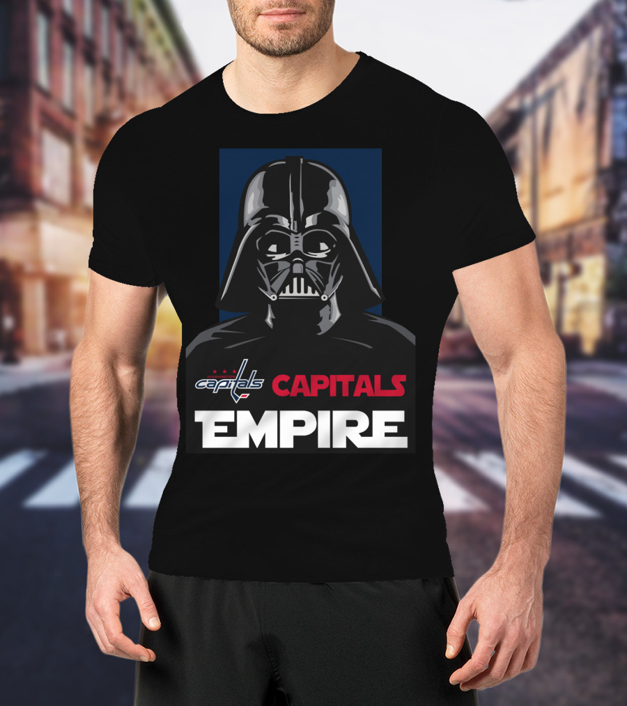 Capitals Empire Darth Vader Washington NHL T-Shirt