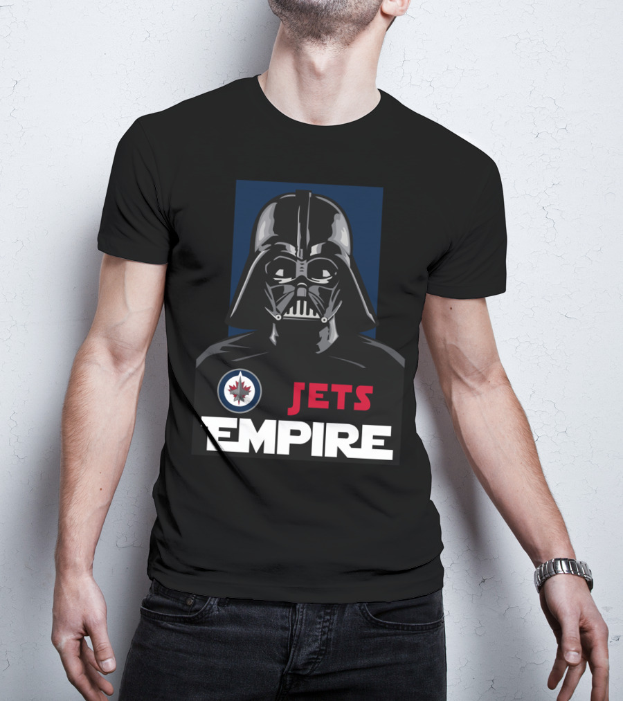 Winnipeg Jets Empire Darth Vader NHL T-Shirt