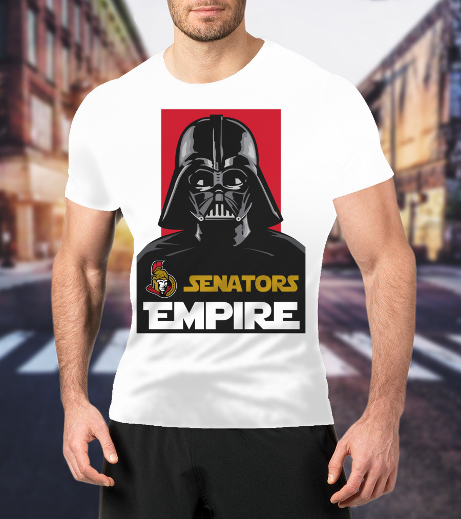 Ottawa Senators Darth Vader Empire NHL T-Shirt