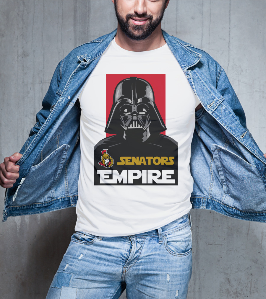 Ottawa Senators Darth Vader Empire NHL T-Shirt