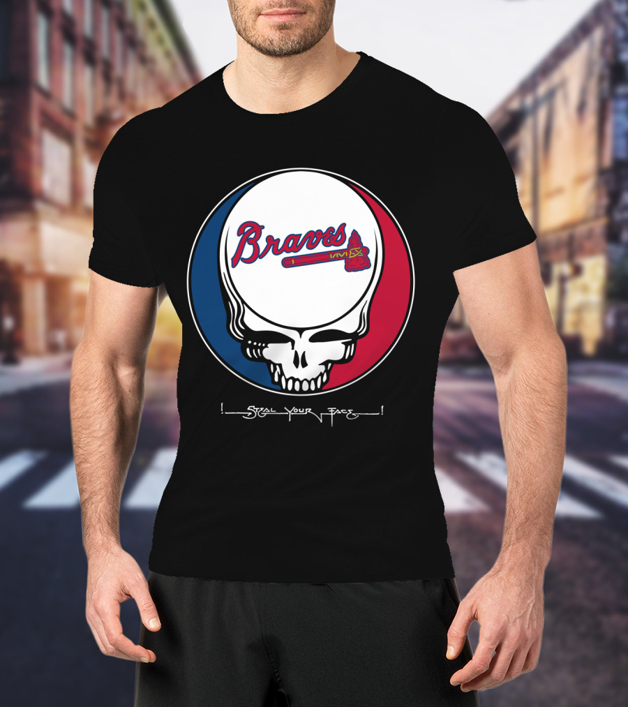 Grateful Dead Steal Your Face Braves T-Shirt