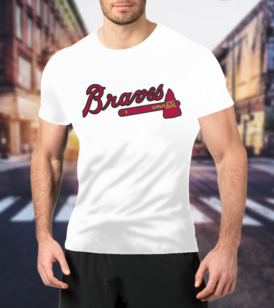 Braves Atlanta Tomahawk Emblem T-Shirt