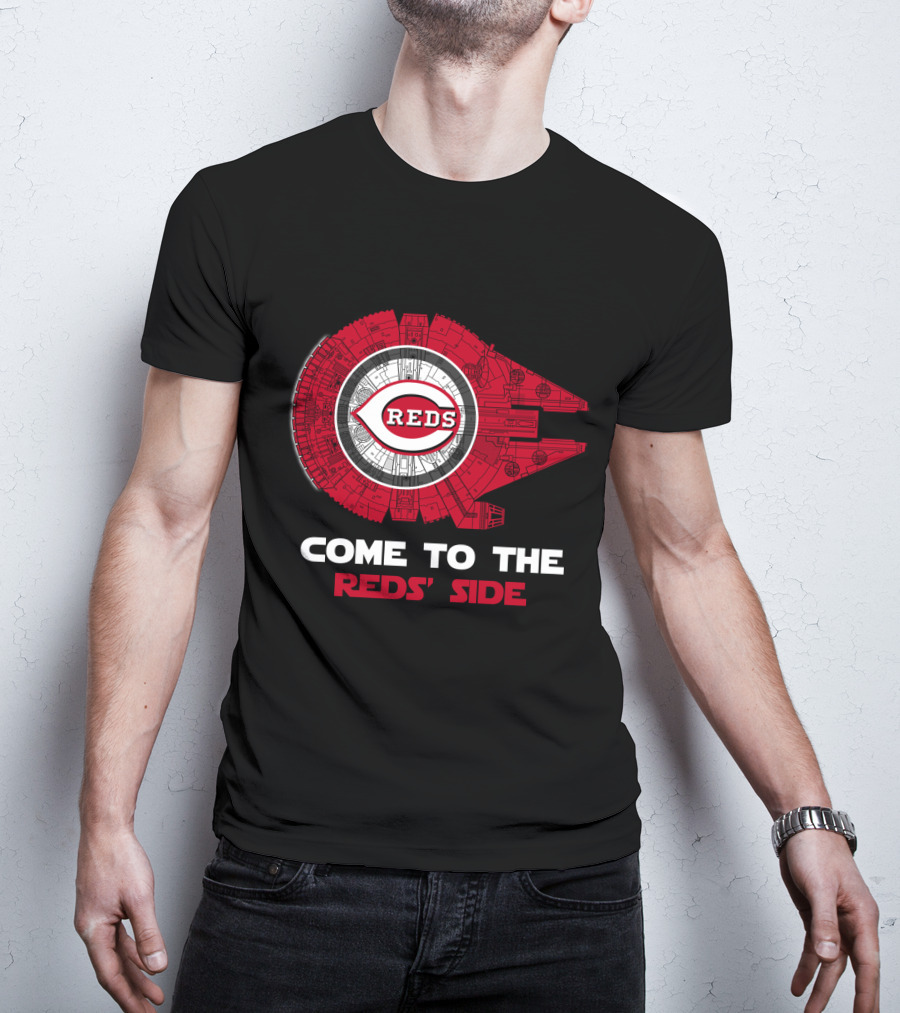 Come To The Reds' Side Millennium Falcon Crossover T-Shirt