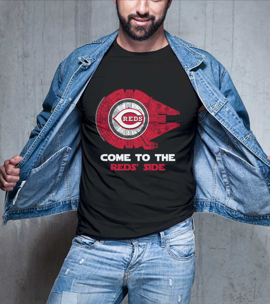 Come To The Reds' Side Millennium Falcon Crossover T-Shirt