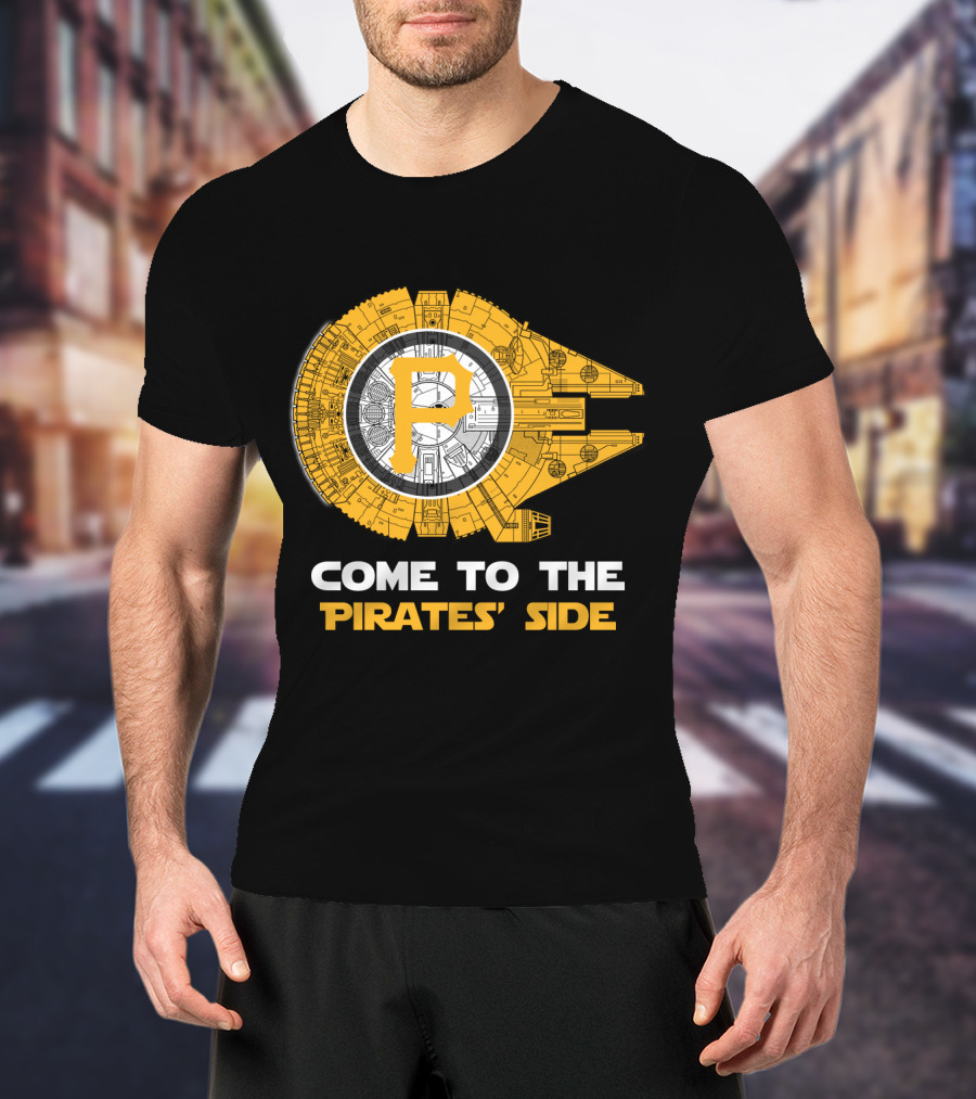 Pittsburgh Pirates Millennium Falcon Come To The Pirates' Side T-Shirt