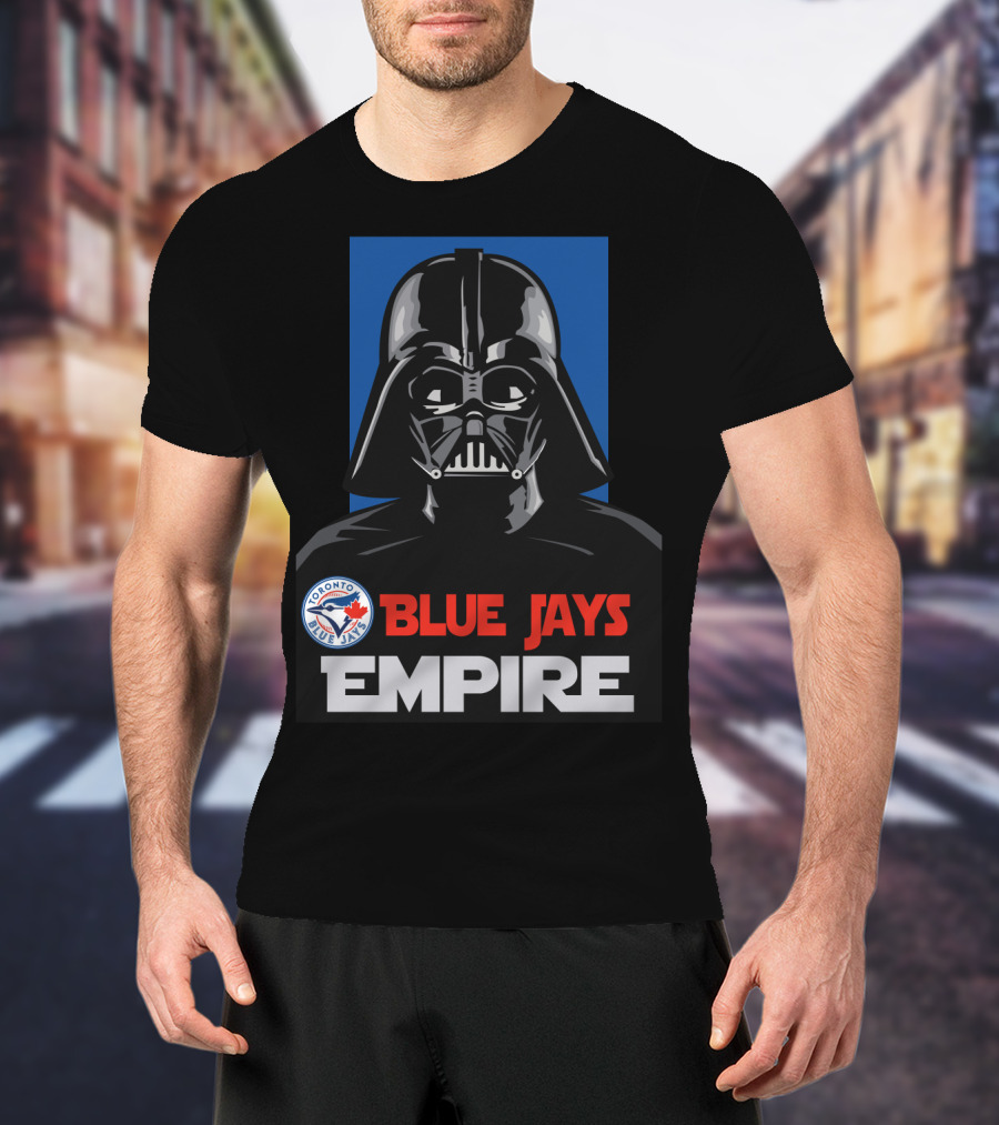 Toronto Blue Jays Darth Vader Blue Jays Empire T-Shirt