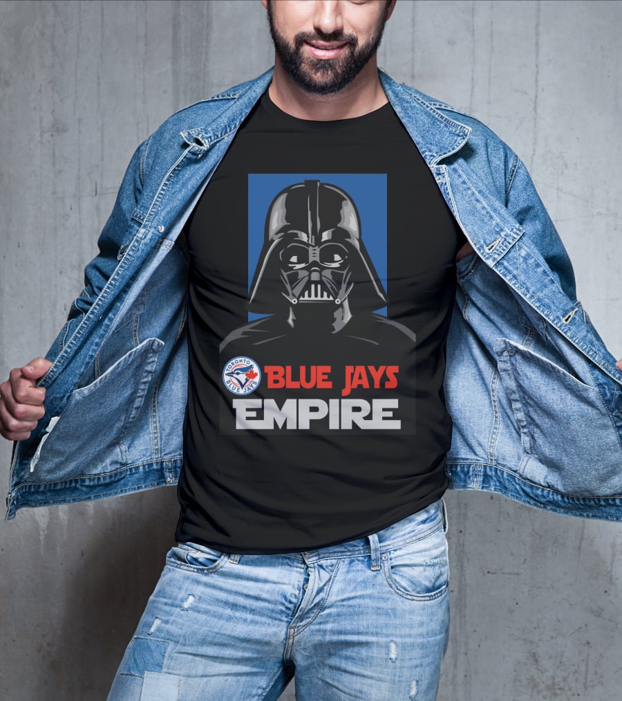 Toronto Blue Jays Darth Vader Blue Jays Empire T-Shirt