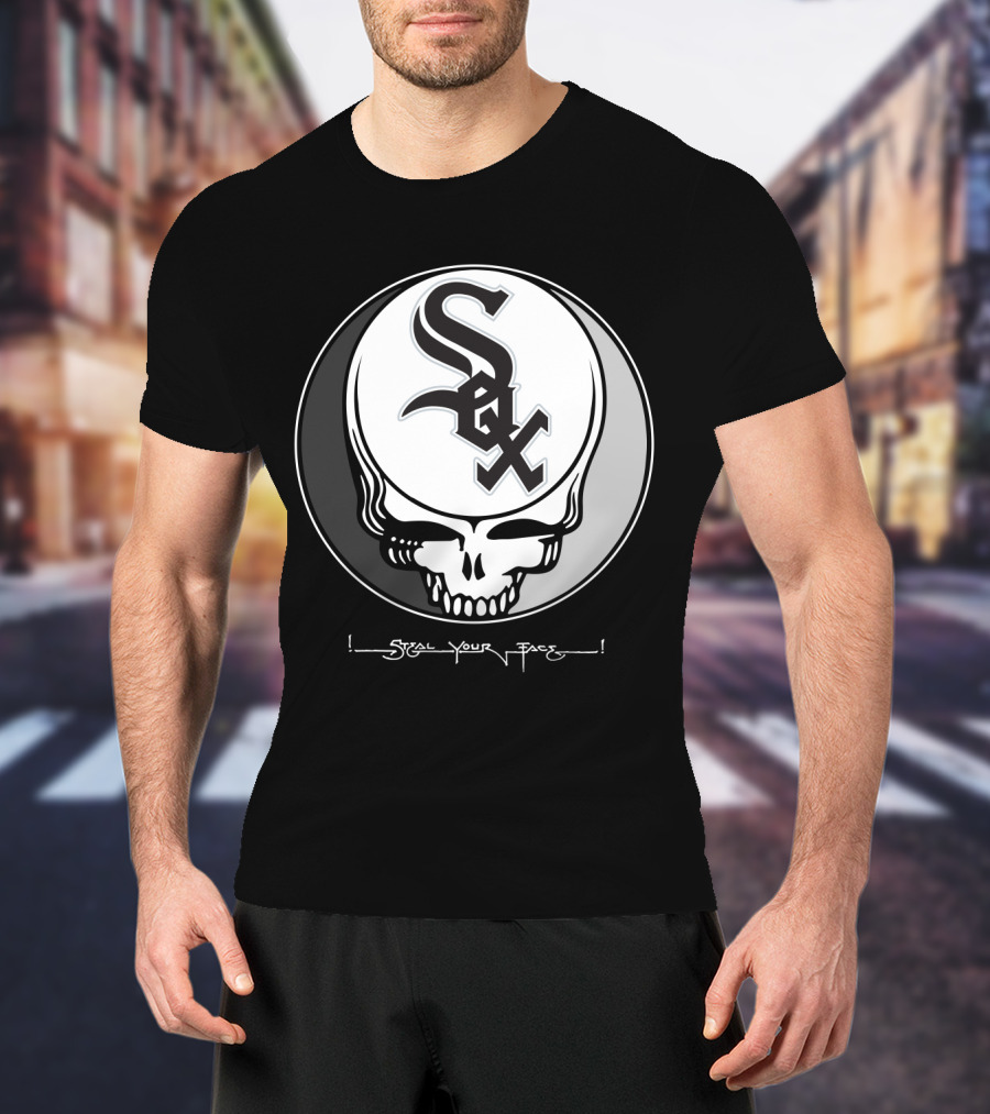 Grateful Dead Steal Your Face Chicago White Sox T-Shirt