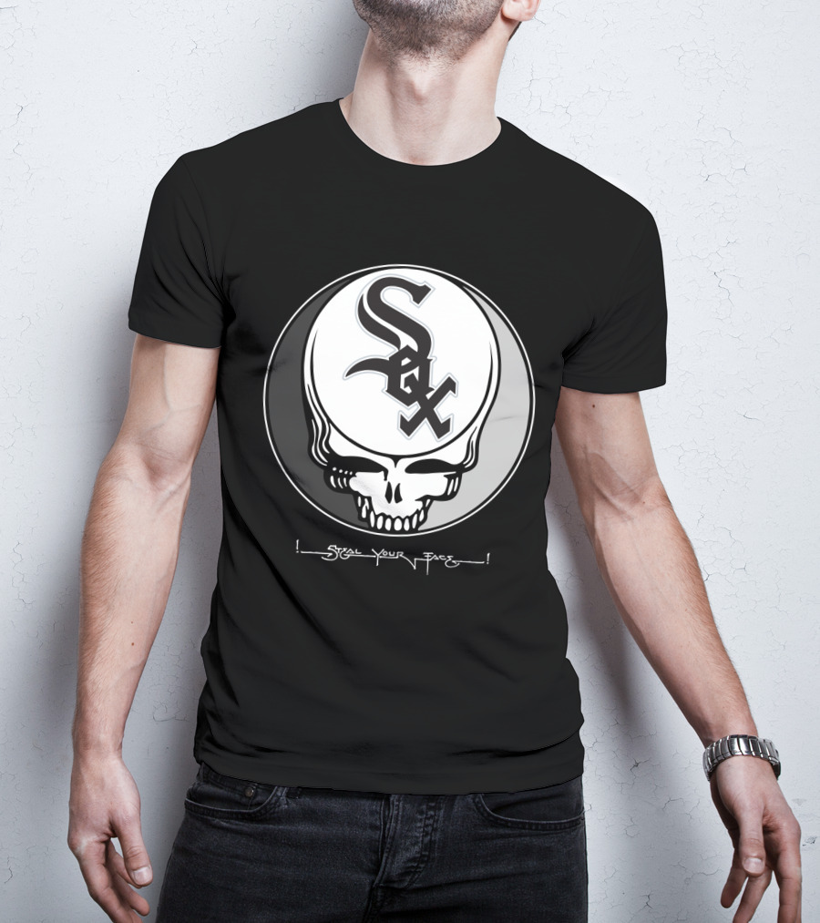 Grateful Dead Steal Your Face Chicago White Sox T-Shirt