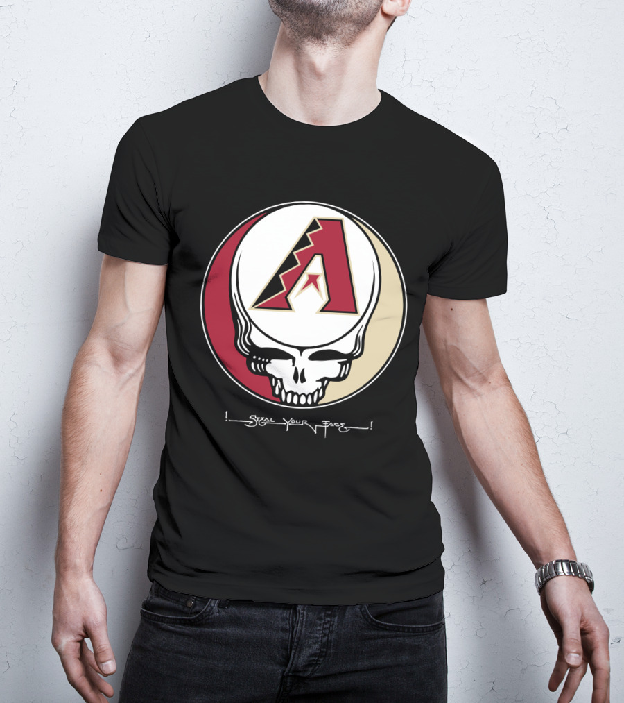 GRATEFUL DEAD Steal Your Face Arizona Diamondbacks T-Shirt