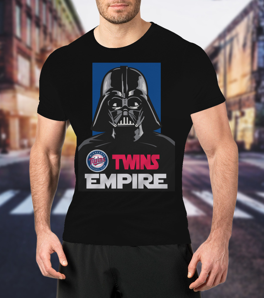 Minnesota Twins Baseball Club Darth Vader Twins Empire T-Shirt